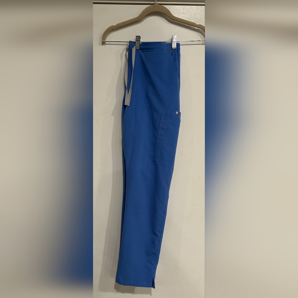 Womens Figs Blue Scrub Pants